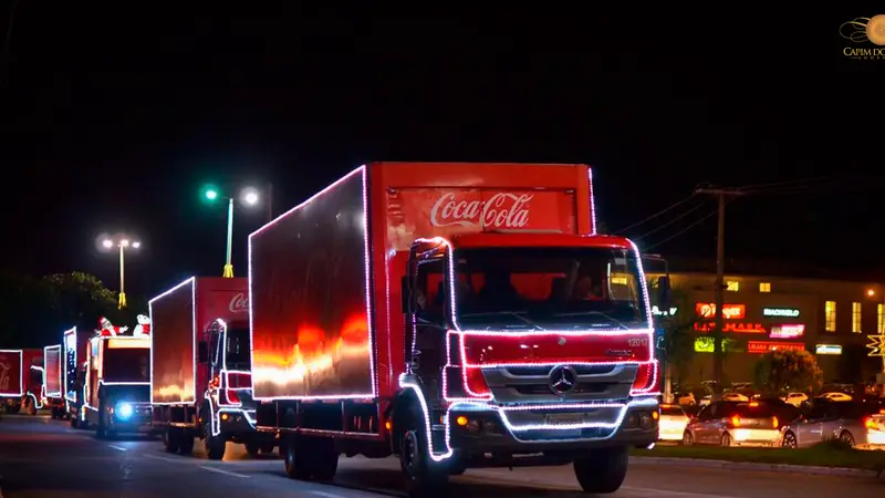 Caravanas coca-cola, filme para CAPIM DOURADO SHOPPING