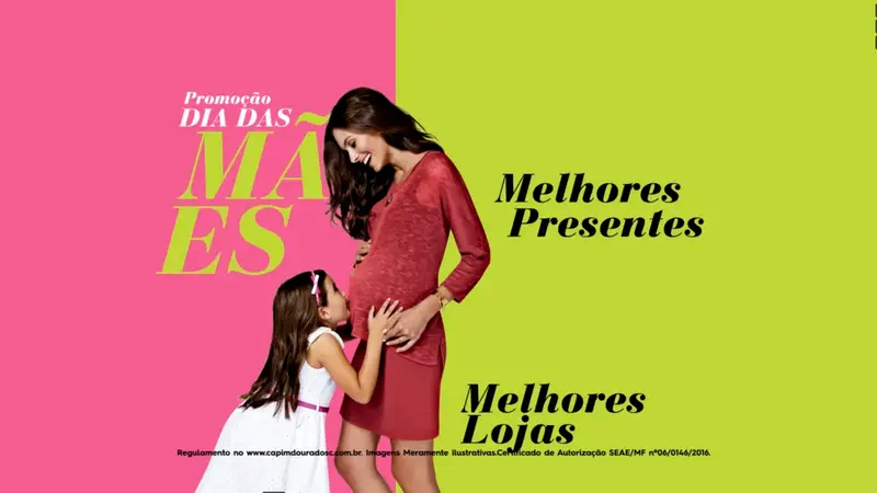 Dia das mães, filme para CAPIM DOURADO SHOPPING