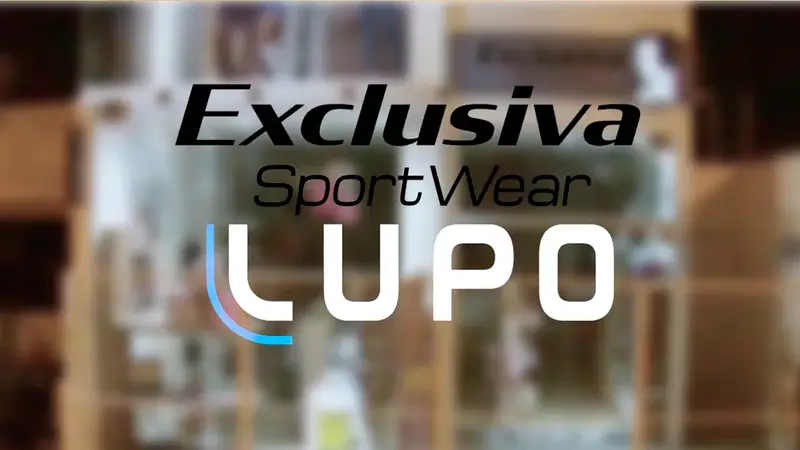 Exclusiva sport wear, filme para LUPO