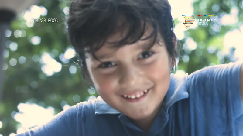Fibra ótica, filme para Pronto Fibra