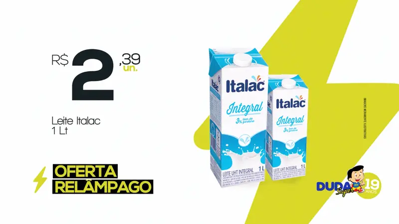Oferta relampago, filme para Duda Super