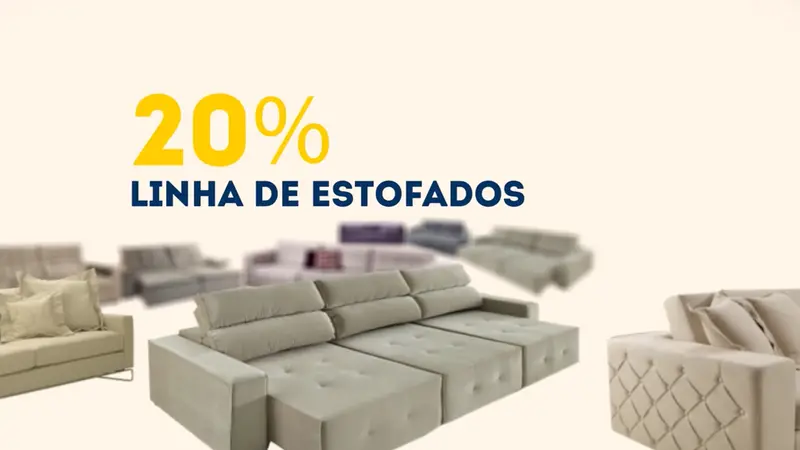 Promoções de até 20%, filme para GOLDENFLEX DESIGN
