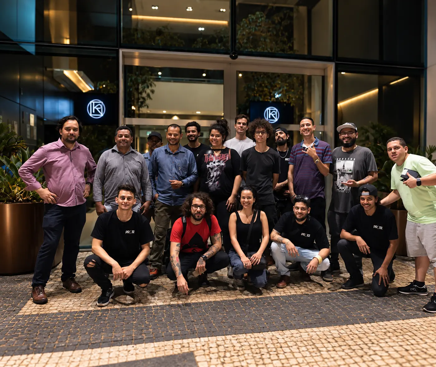 Equipe da Propz Filmes reunida